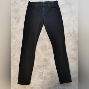 Citizens of humanity, black, rocket high rise skinny jeans
